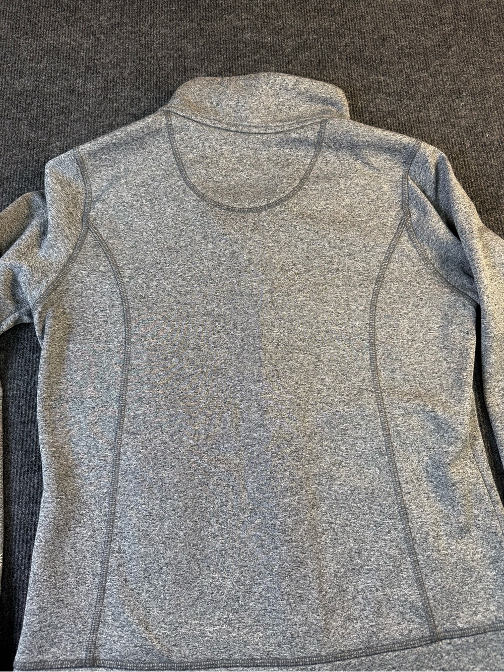 Carhartt Women’s Heather Gray Zip-Up Force Jacket Small - Picture 9 of 11